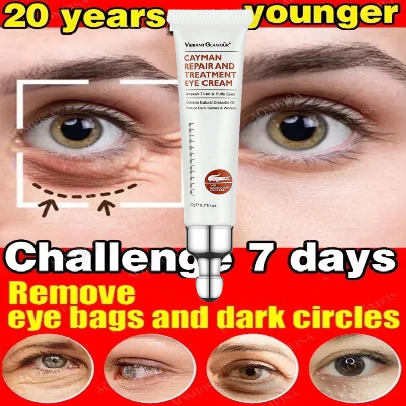 2PCS Instant Remove Dark Circles Wrinkles Face Lines Puffy Eyes