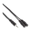 InLine® Jack Y Cable 3.5 mm Jack to 2x 3.5
