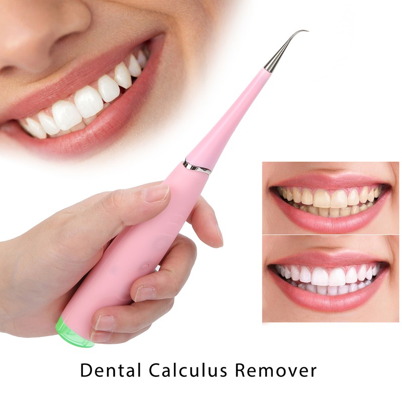 Electric Dental Calculus Remover Plaque Tartar Cleaner Teeth Cleaning Tool