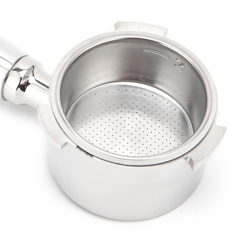 Coffee Bottomless Portafilter Stainless Steel Filter Holder Basket Replacement Tool