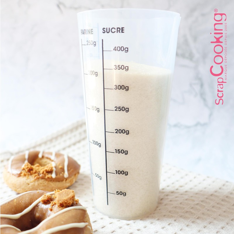 ScrapCooking Measuring Cup 500 ml - Measuring Cup with Scale,