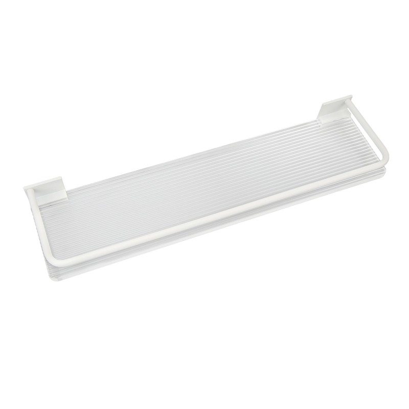 Bathroom Wall Shelf Punch Free Acrylic and Space Aluminum Wall