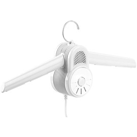 Sichler Haushaltsgeräte Tumble Dryer Clothes Hanger with Hot Air & Cold Air Blower, 150 Watt (Clothes Hanger, Electric Hanger, Mini Iron)