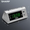 SHARP Alarm Clock for Bedrooms, Super Fast USB-C Charging and