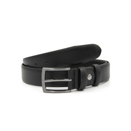 Red Bridge RBC Premium Men's Genuine Leather Belt - black Plain, size: 115