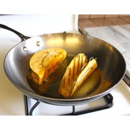 MI TACO STAND - Make Perfect Flat-Bottom Taco Shells by Frying or  Air Frying