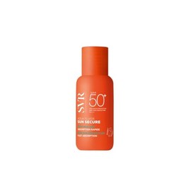 SVR Sun Secure Aqua Fluide SPF50+, Protector Solar de Alto Espectro con Textura Ultra Ligera no Grasa, 50 ml