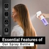 Practix Continuous Mist Spray Bottle – Ultra Fine Mist for