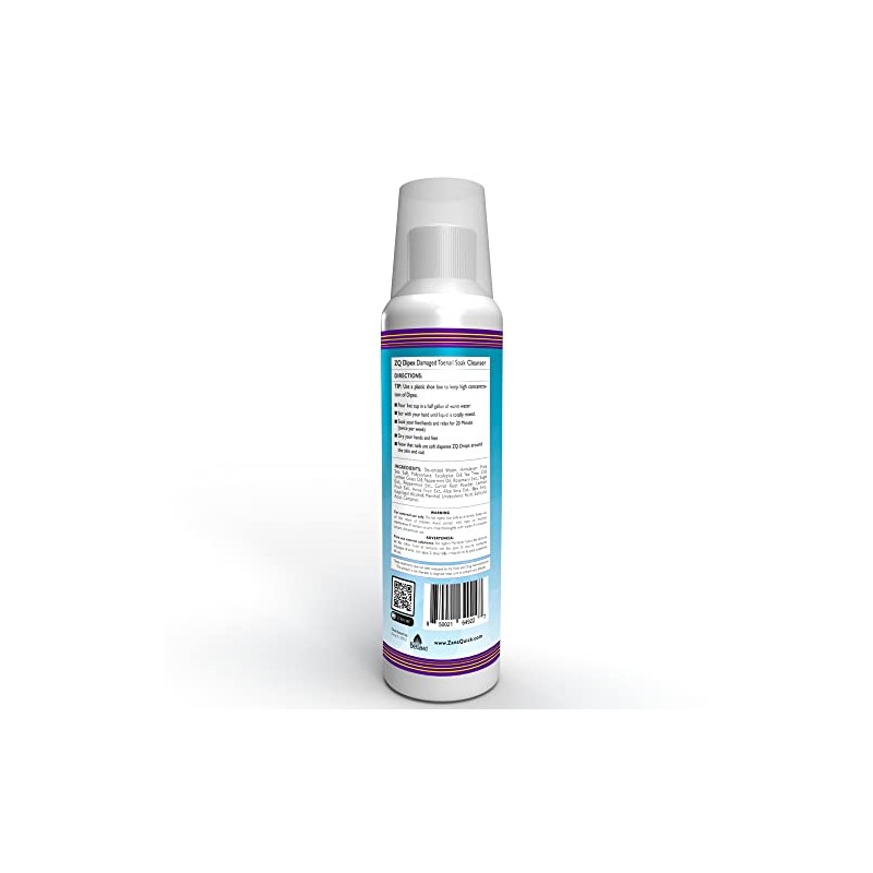 ZanaQuick Nail Soak Dipex- Extra Strength Foot Soak For Damaged