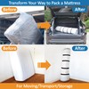 Storage Logic King/Cal-King Foam Mattress Vacuum Bag for Moving, Storage,