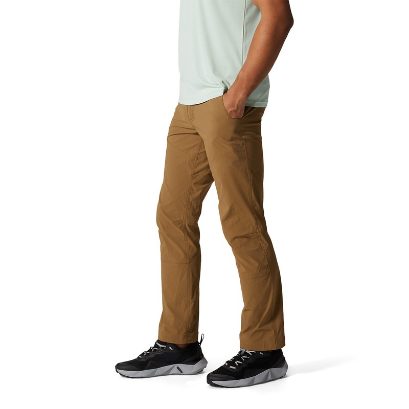 Mountain Hardwear Men's Basin Trek Pant, Corozo Nut, 32 x