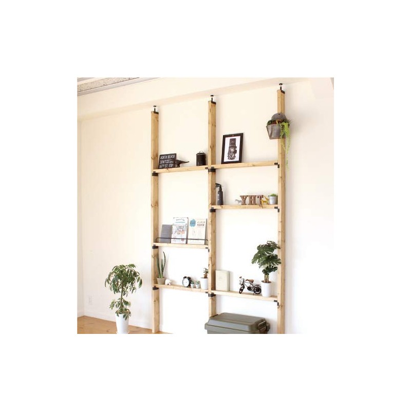 Easy to attach a pillar to the wall. 2x4 Adjuster