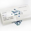 Yantuo SS16 Dark Green Crystal AB Rhinestones Flatback，1440 Pcs 4mm
