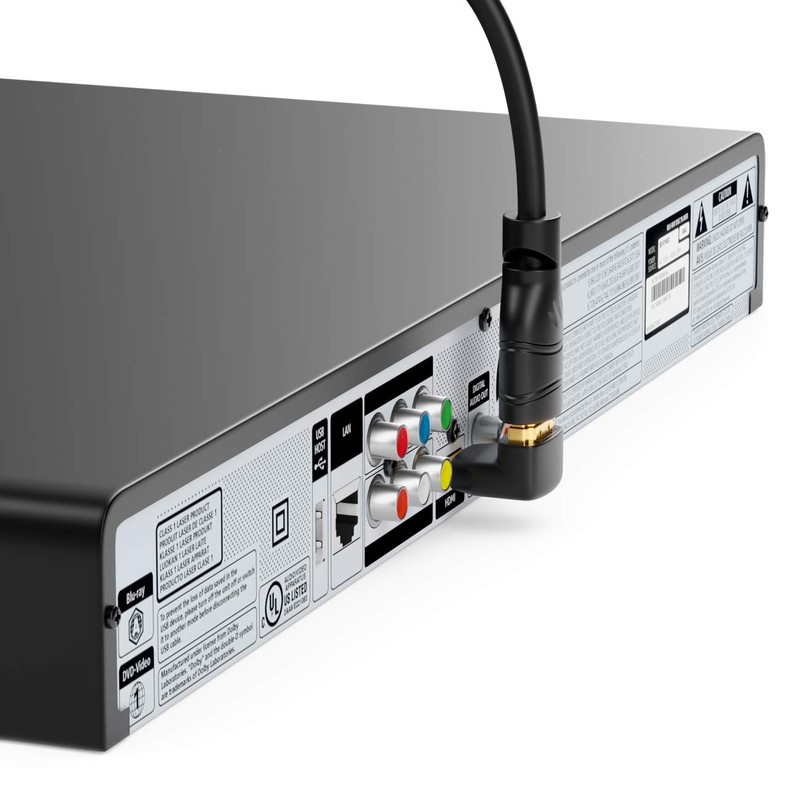 deleyCON HDMI 90° Angle Adaptor Set of 2 - HDMI