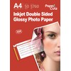 Papercutz A4 Glossy Inkjet Printer Paper, 100 Sheets (200GSM) -