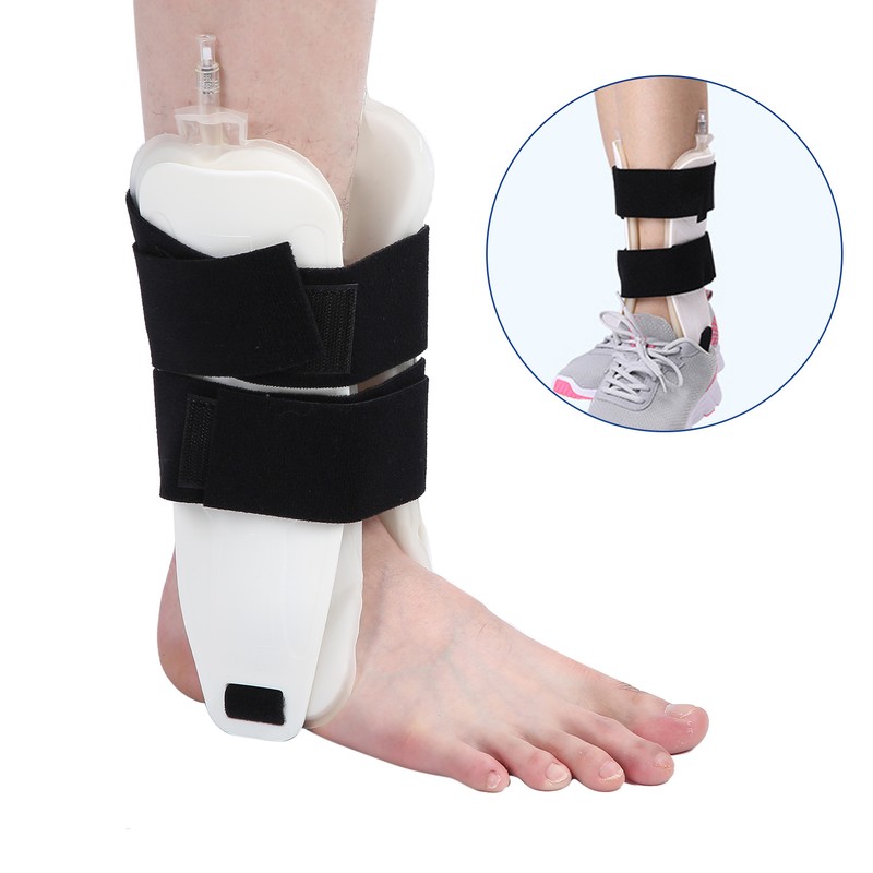 Ankle Stirrup Brace Inflatable Protective Ankle Joint Support Splint for