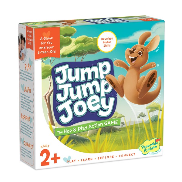 Peaceable Kingdom Jump Jump Joey First Game for Toddlers Interactive