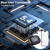 AI Translation Earbuds Real Time - 3-in-1 Bluetooth 5.4 Translating