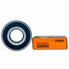 2PACK TIMKEN 6204-2RSC3 Double Rubber Seal Bearings 20x47x14mm,Pre-Lubricated and Stable