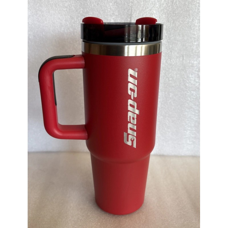 Snap-on Huddy 30 oz Tumbler - Red/Silver