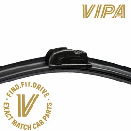 Vipa Car Parts Premium Wiper Blade Retro Upgrade Kit | Fits: MASERATI QUATTROPORTE Saloon (Mar 2004 Onwards) | All-Weather Performance | Durable, Streak-Free Windshield Wipers | Easy Installation