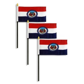 Missouri Flag 4 x 6 inch (12 PK)