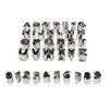PME Stainless Steel Alphabet & Number Cutters, Set of 36