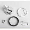 2 PCS Purocean Metal Marine Latch Pull Slam Latch Handle