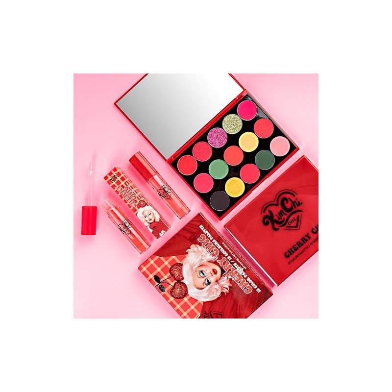 Kimchi Chic, Paleta de sombras 15 tonos en mate, satinado