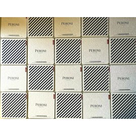 Peroni NEW 20 Peroni Italy Beer Coasters Bar Glass Mat Coaster lot