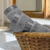 Casabella 12 Pack Flannel Face Cloth - 100% Cotton Face