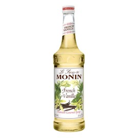 Monin - French Vanilla Syrup, Versatile Flavor, Natural Flavors, Great for Coffees, Cocktails, Shakes, and Kids Drinks, Non-GMO, Gluten-Free (750 ml)
