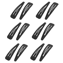 24 (Twenty Four) x Kippah Keeper, Yarmulkes Clips, Hair Clip, Bobby Pins Black