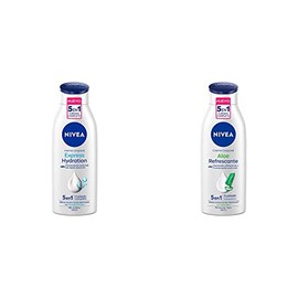 NIVEA Crema Corporal humectante Express Hydration (400 ml)  Crema Corporal humectante Aloe Vera Refrescante (400 ml)                                  