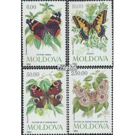 Moldawien 77-80 (complete.issue.) unmounted mint/never hinged ** MNH 1993 Butterflies (Stamps for collectors) Butterflies