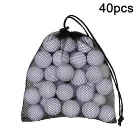 Scott Edward Air Golf Practice Balls, 20/40/50 Pieces, Lightweight Foam Ball, Realistic Bright Color, Golf Training Indoor and Outdoor, for Backyard Hitting Mat, Soft