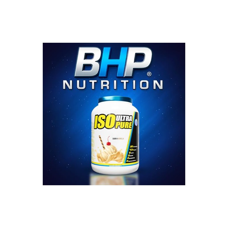 BHP Nutrition Protena ISO Ultra Pure 2lbs Whey Isolate Hidrolizada