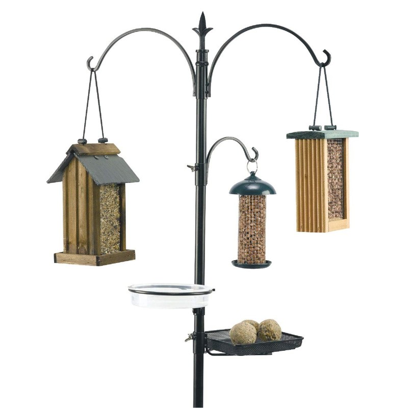 Gardman BA01131 Premium Bird Feeding Station Kit, 21" Wide x