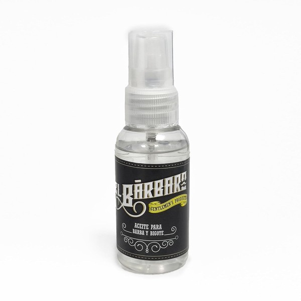 El Brbaro - Aceite para Barba y Bigote, Con Aceite
