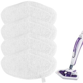 4 Washable Replacement Mops for Polti Vaporetto Vaporforce PAEU0332, Reusable Cleaning Wipes for Brush PAEU0332 Polti Vaporetto