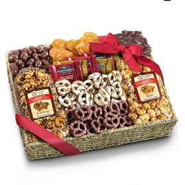 A Gift Inside Chocolate, Caramel and Crunch Grand Gift Basket