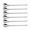 IMEEA Long Spoon, Bar Spoon, 18-8 Stainless Steel, Parfait Spoon,