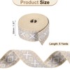 uxcell 5 Yards Cotton Webbing Strap, 2-inch(50mm) Jacquard Webbing Ribbon