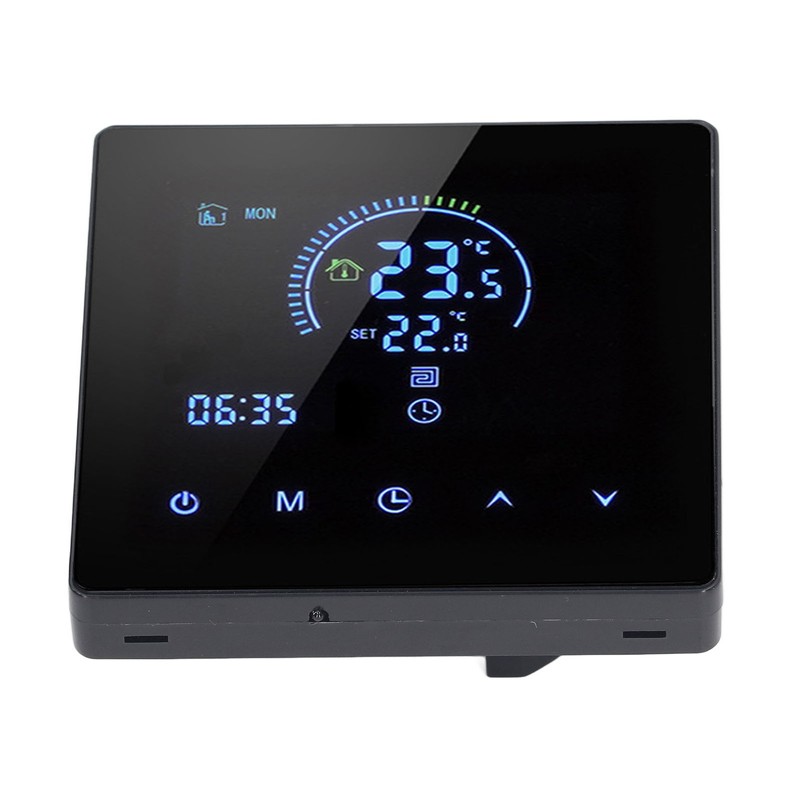 16A Digital Thermostat with LCD Display Programmable Thermostat Electric Heating