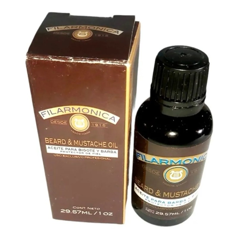 Kit Completo De Barba Y Bigote 7 Piezas