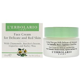 Face Cream for Delicate and Red Skin by LErbolario for Women - 1 oz Cream