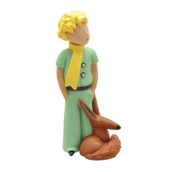 The Little Prince with Fox Figurine