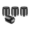Panglong Golf Cart Wheel Center Cap, Universal Golf Cart Hubcaps-4PCS,