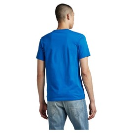 G-STAR Raw Mens Premium Graphic T-Shirt, Photo: Lapis Blue, X-Small US
