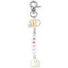 Clax Obacaine Birthday Keychain November 096412 Ghost Birth Month Bead